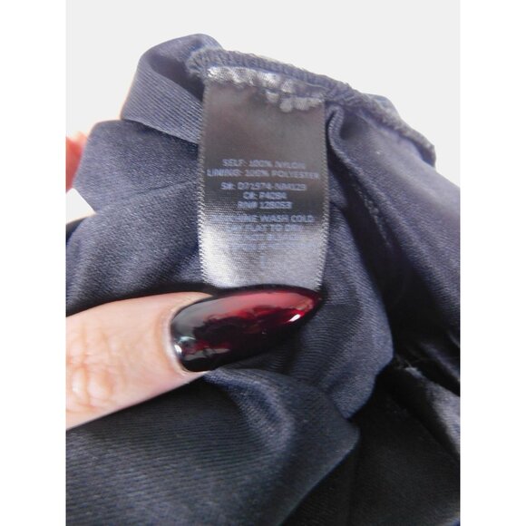 Potter's Pot Black Embroidered Mesh Halter Blouse Gothic Witch - Picture 11 of 11